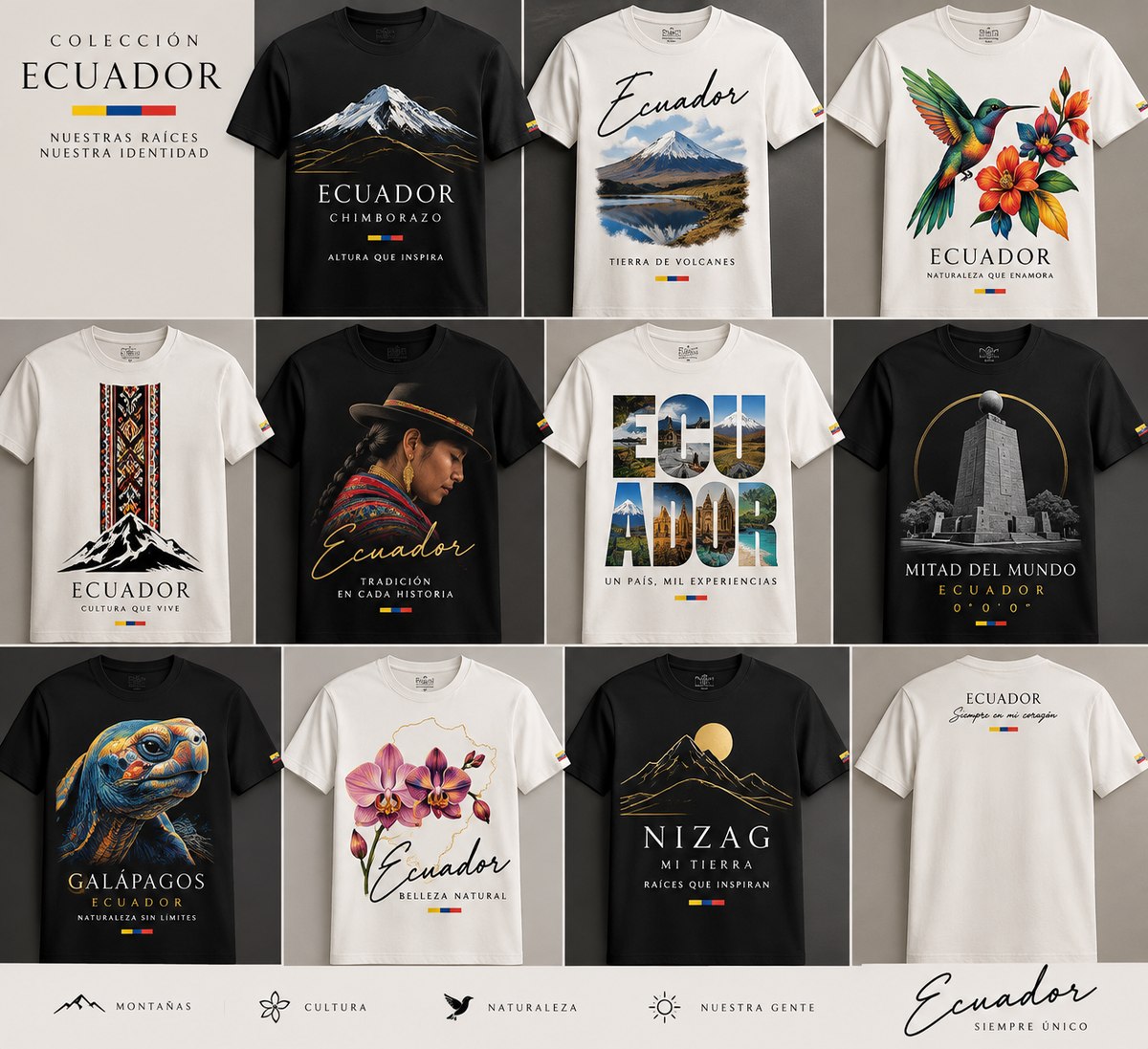 Camisetas y sudaderas con Diseños ECUATORIANOS