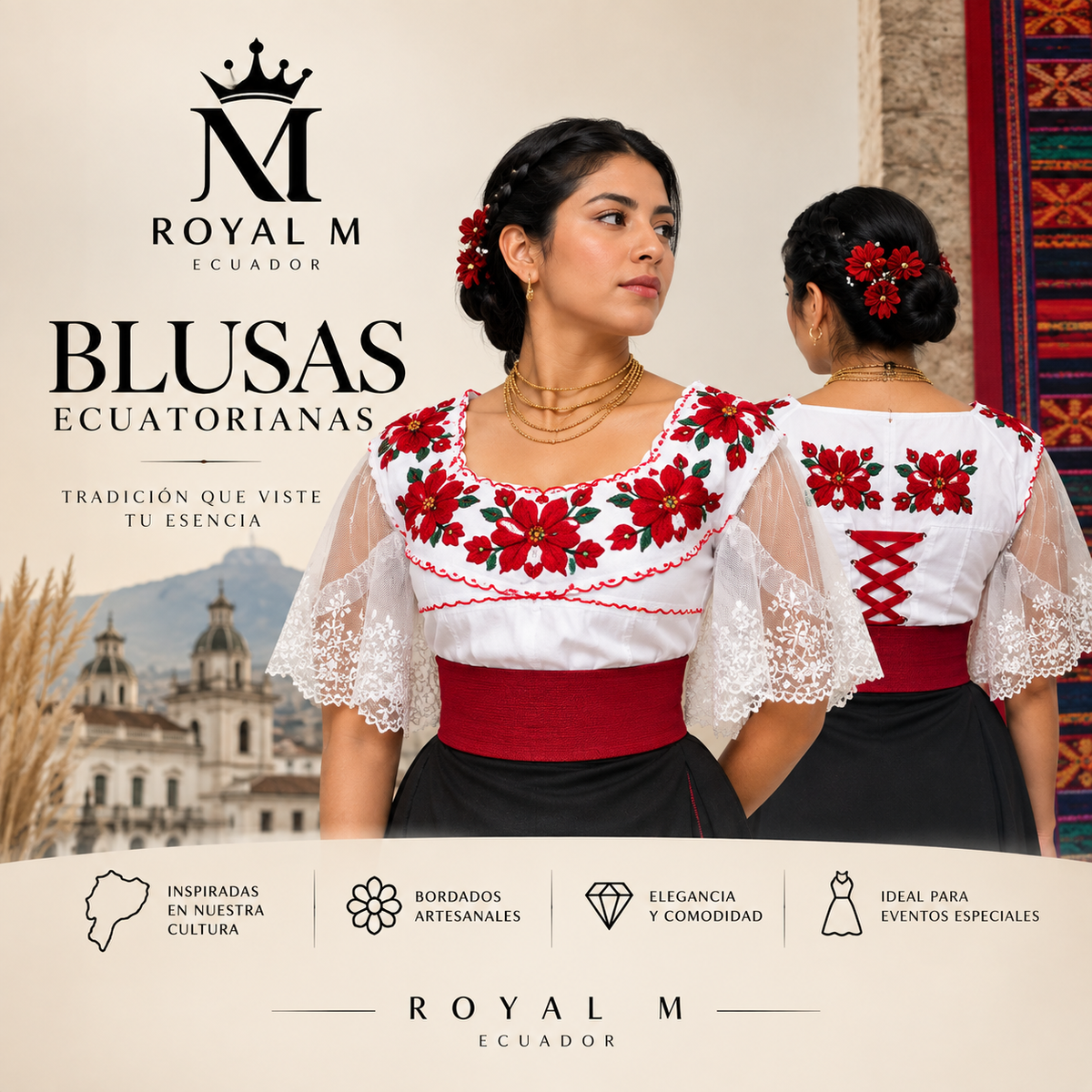 Blusas ecuatorianas