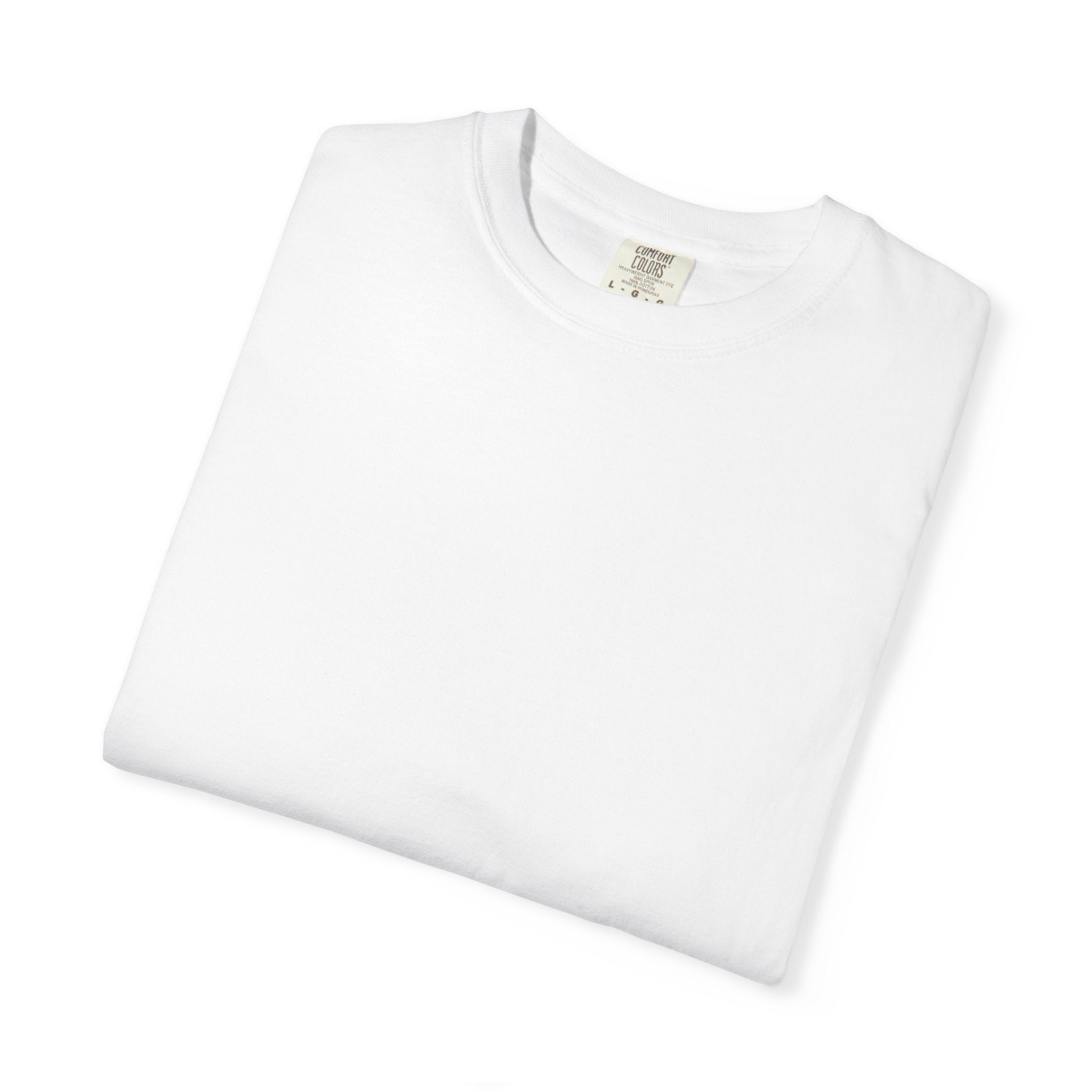 King Graphic T-Shirt — Crown 'King' Back Print, Chest Monogram Tee