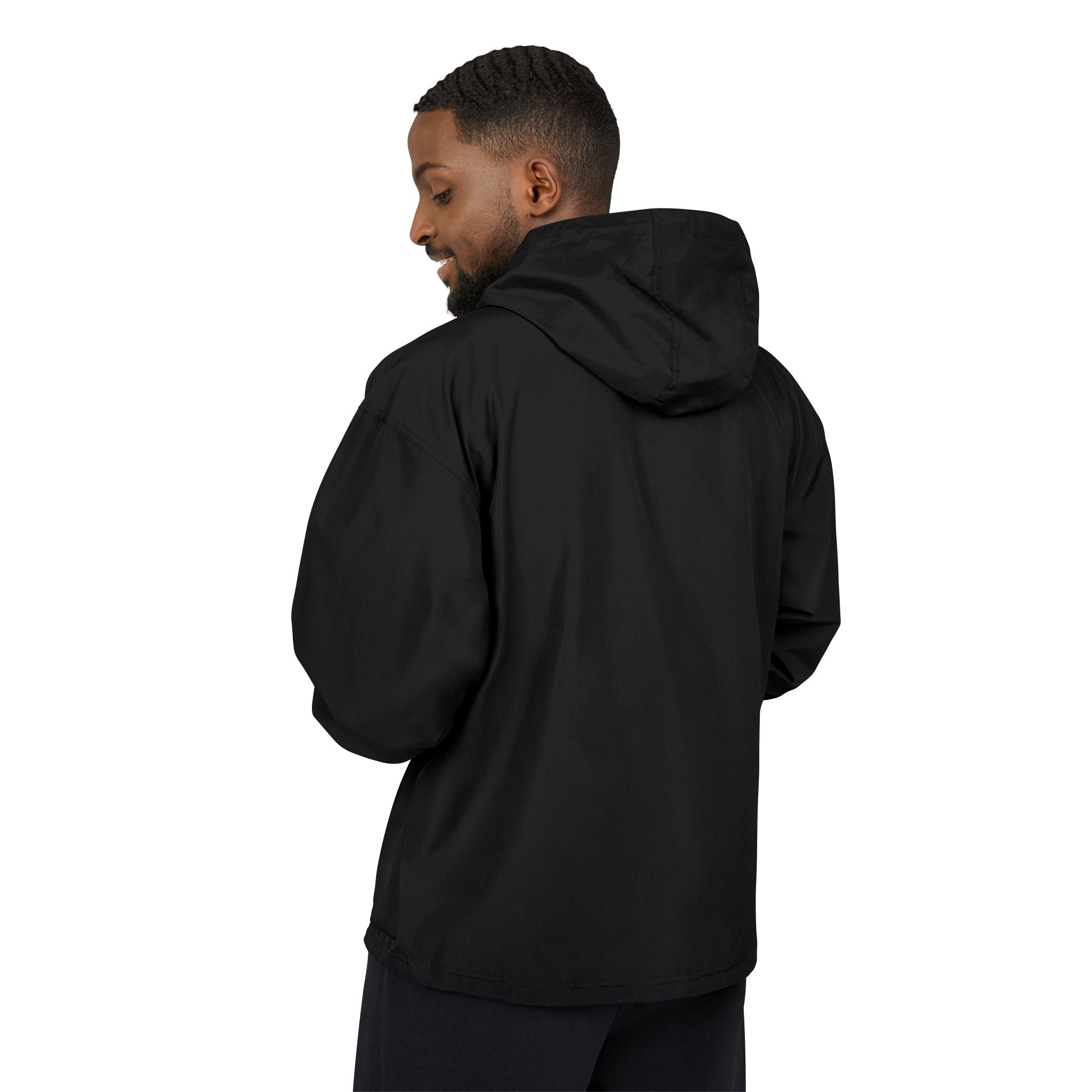 Packable Anorak Jacket — Yellow Floral 'M' Chest Logo