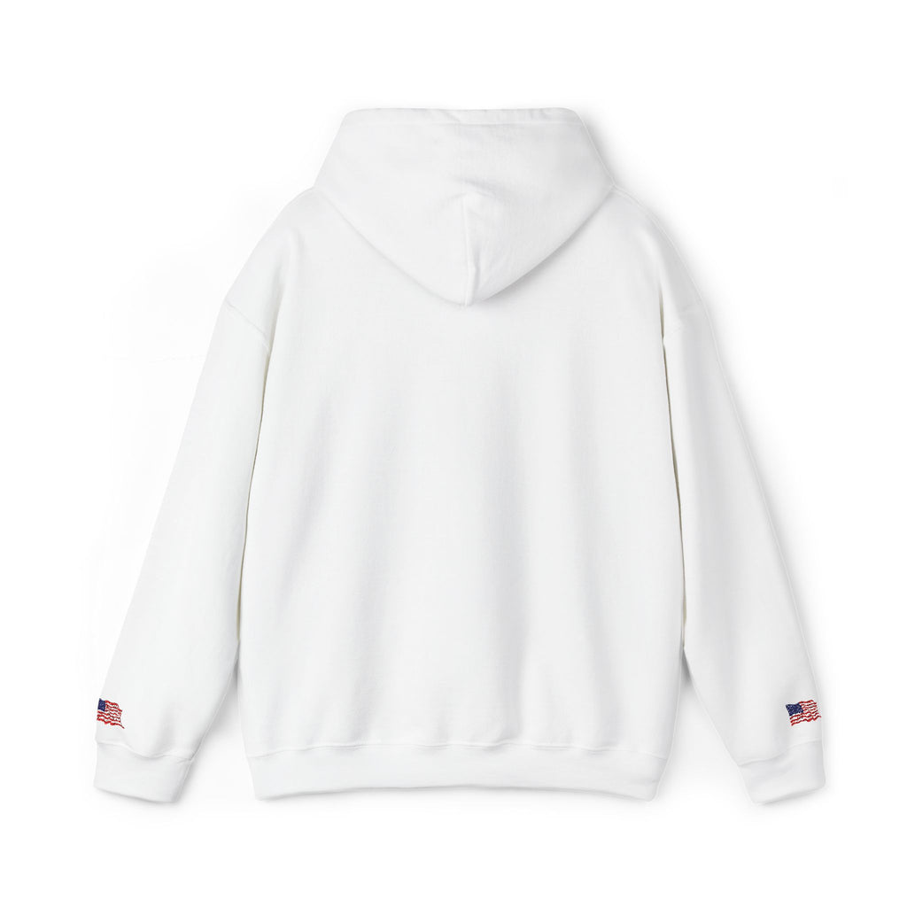 Embroidered Gold Crown 'M' Hoodie — Regal Monogram Pullover