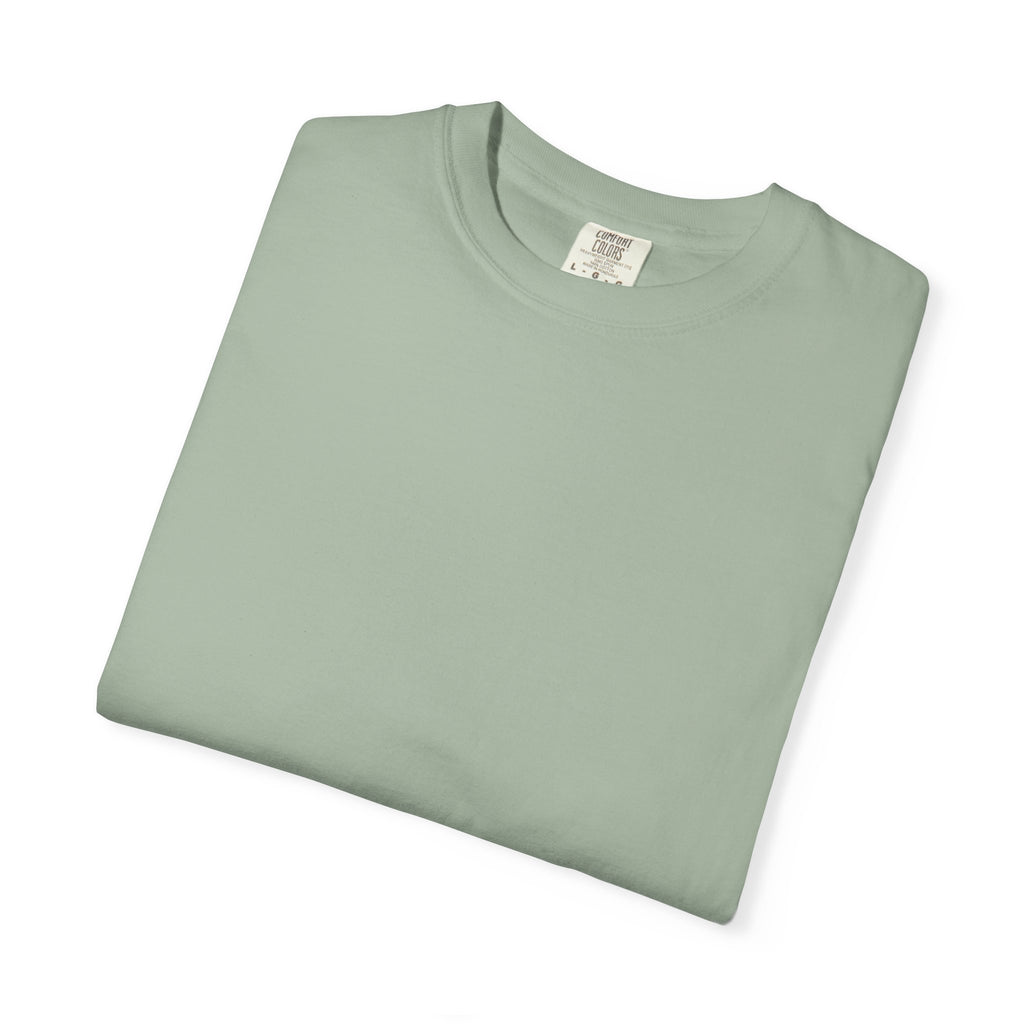 King Graphic T-Shirt — Crown 'King' Back Print, Chest Monogram Tee