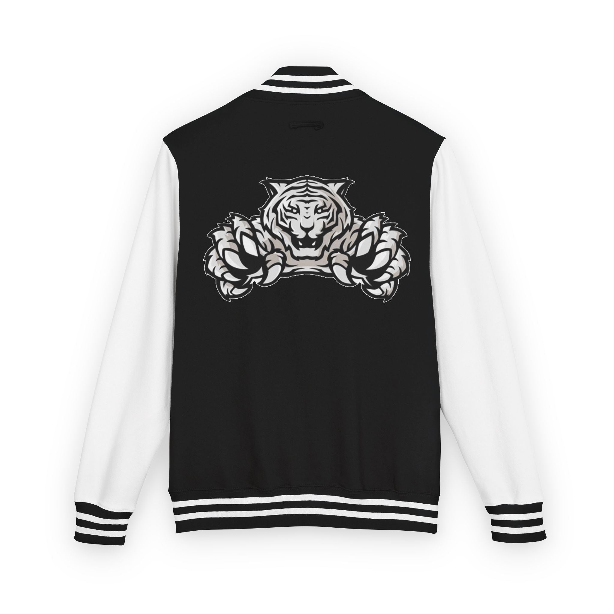 Pink Tiger Letterman Jacket — Varsity Bomber with King M Crest