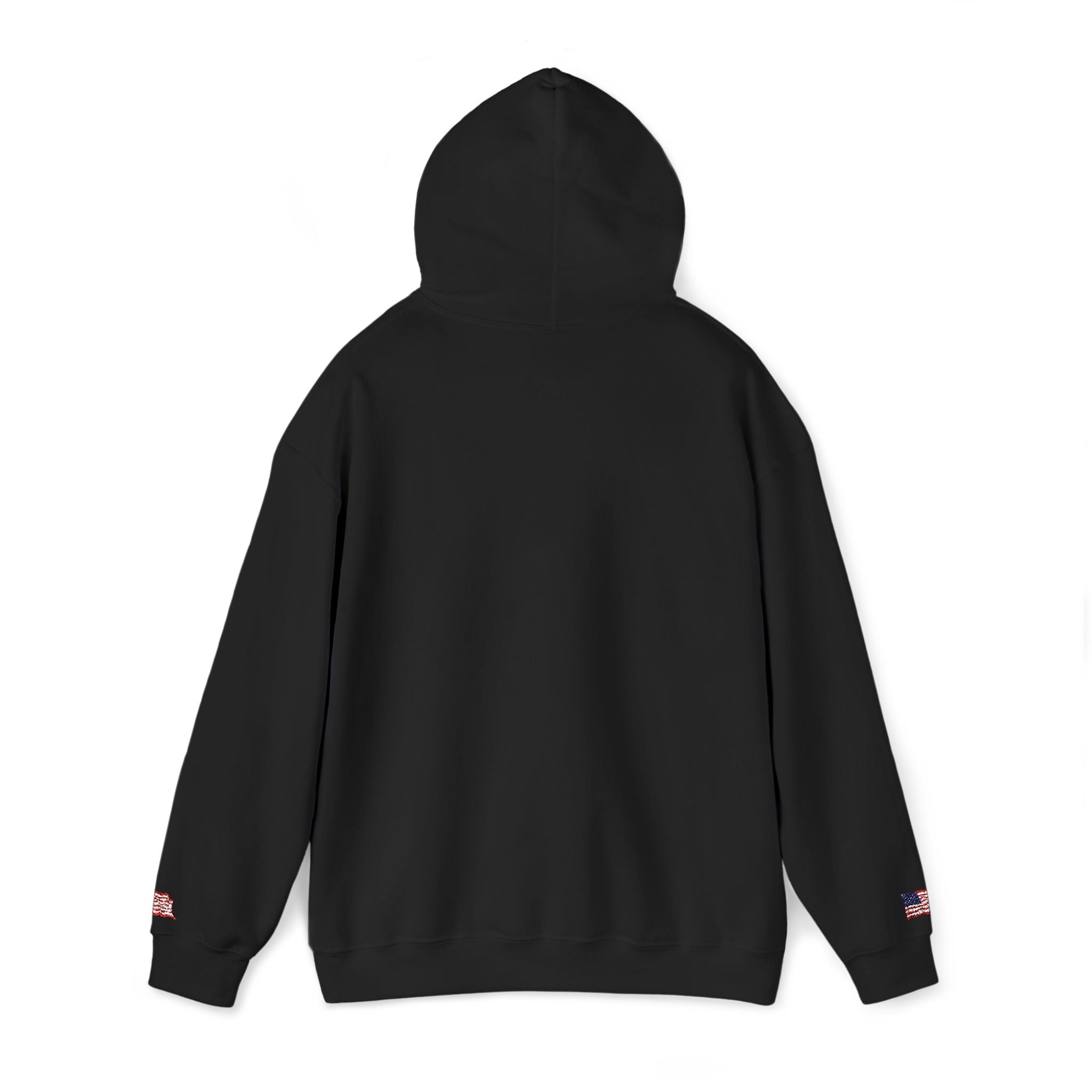 Embroidered Gold Crown 'M' Hoodie — Regal Monogram Pullover