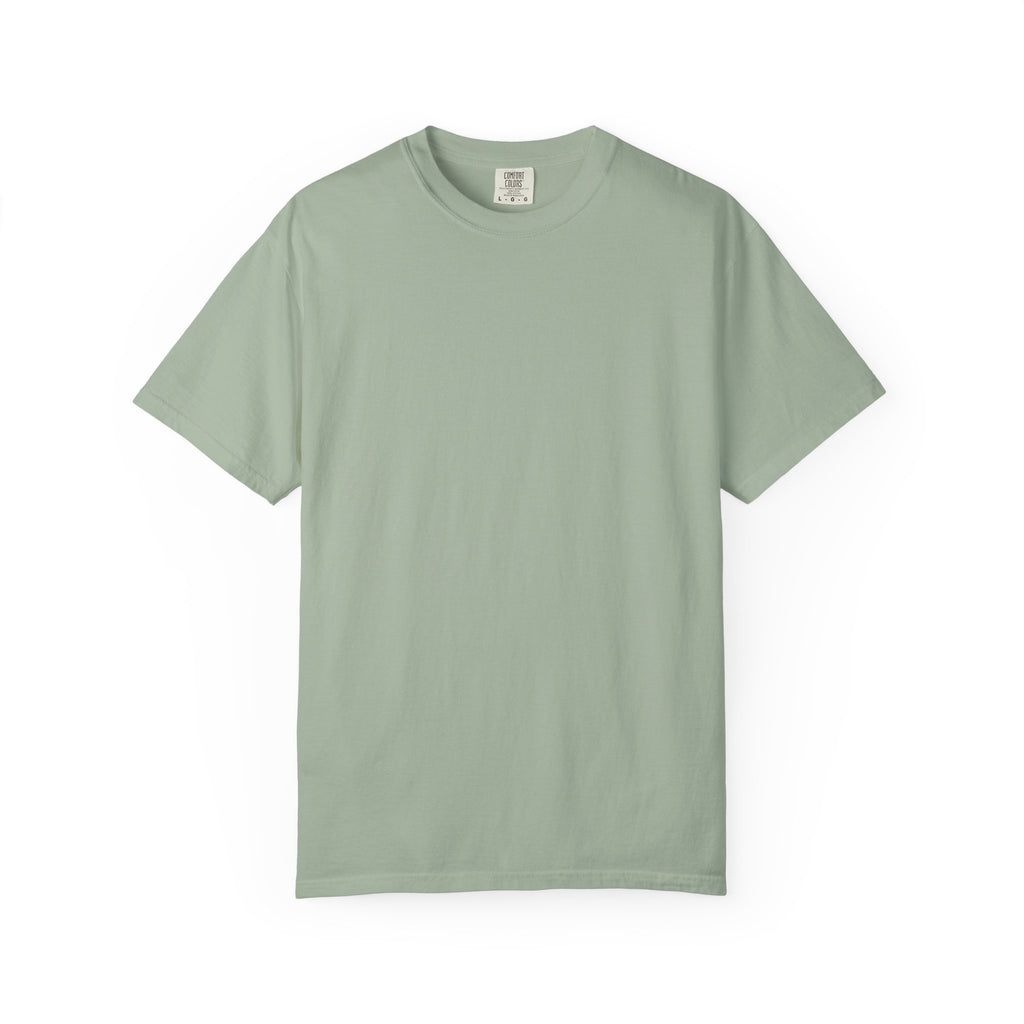 King Graphic T-Shirt — Crown 'King' Back Print, Chest Monogram Tee