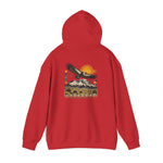 Ecuador Vintage Eagle Hoodie – Andean Mountain Travel Sweatshirt