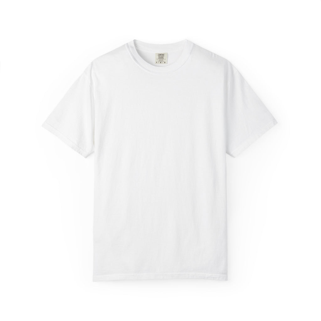 King Graphic T-Shirt — Crown 'King' Back Print, Chest Monogram Tee