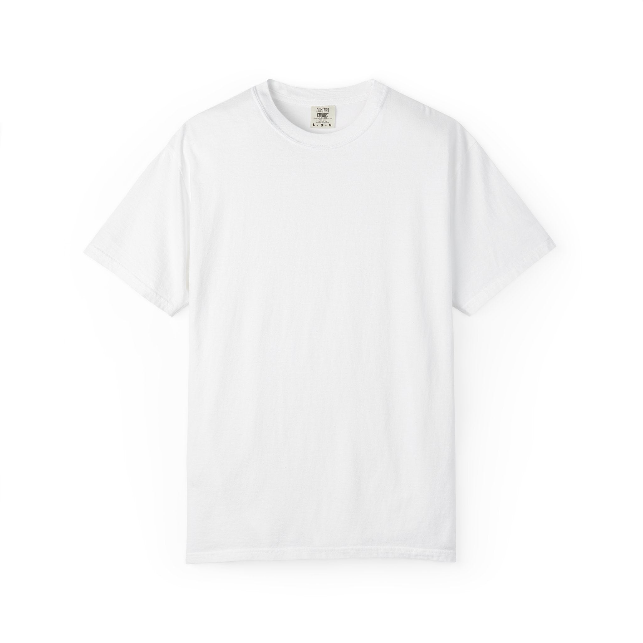 King Graphic T-Shirt — Crown 'King' Back Print, Chest Monogram Tee