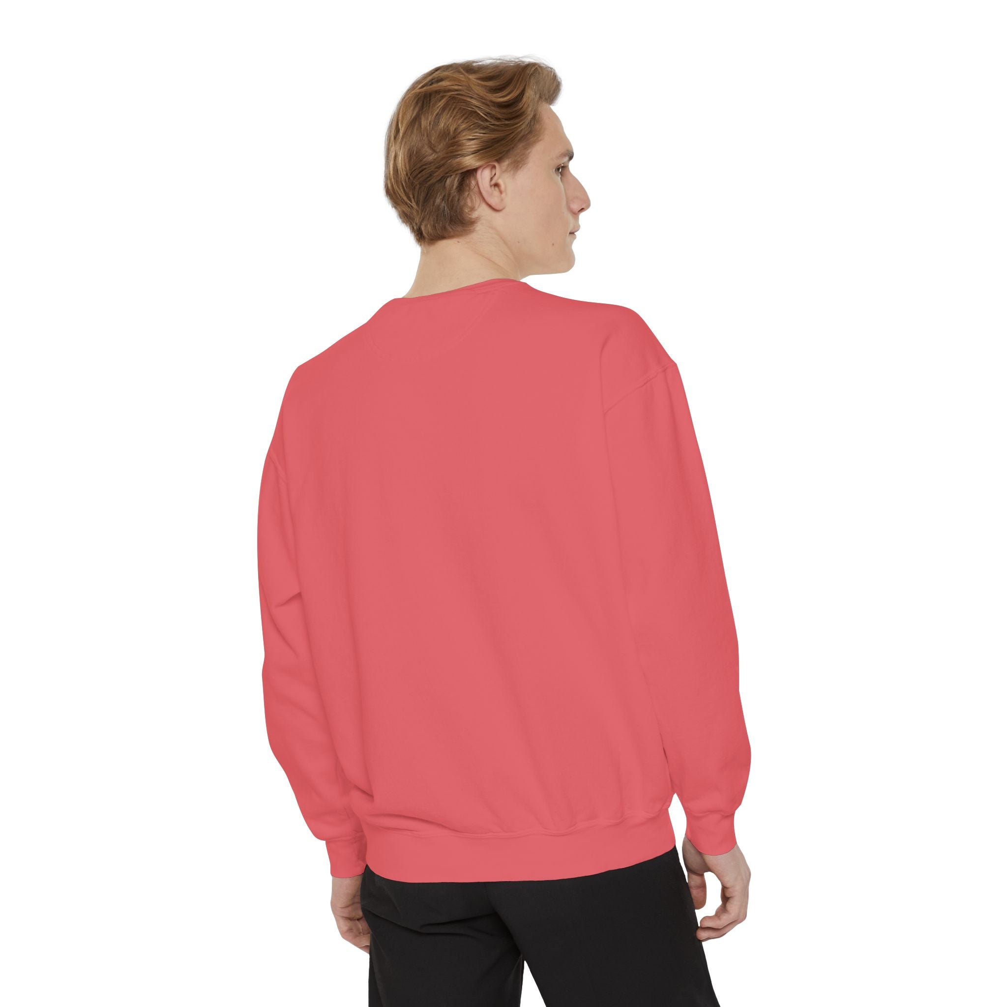 Embroidered Gold Crown 'M' Sweatshirt — Monogram Crewneck