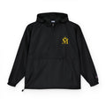 Packable Anorak Jacket — Yellow Floral 'M' Chest Logo