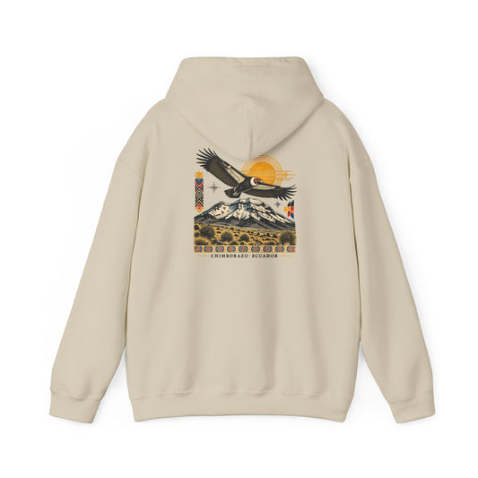 Ecuador Vintage Eagle Hoodie – Andean Mountain Travel Sweatshirt