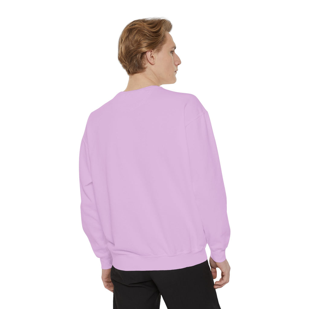 Embroidered Gold Crown 'M' Sweatshirt — Monogram Crewneck