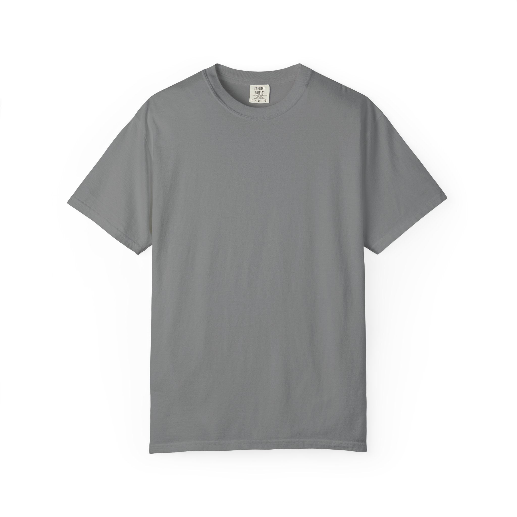 King Graphic T-Shirt — Crown 'King' Back Print, Chest Monogram Tee