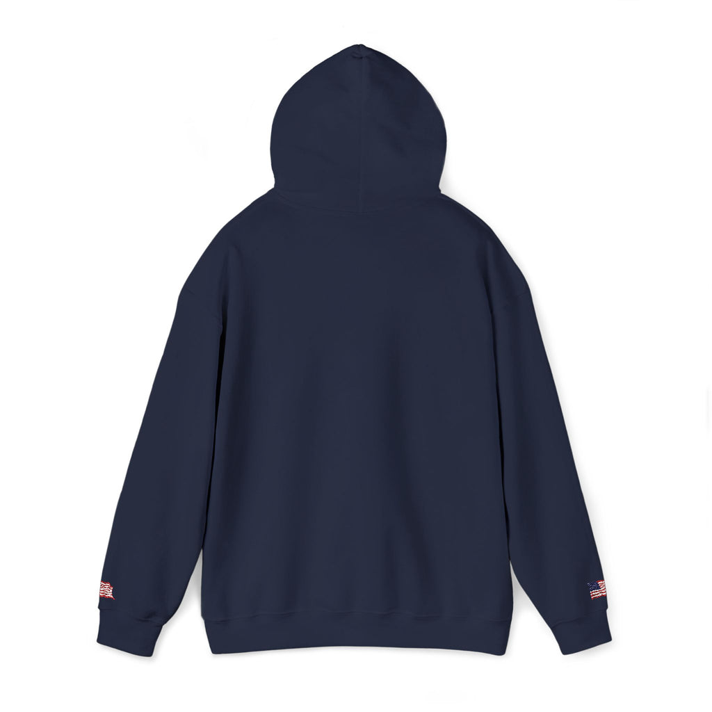 Embroidered Gold Crown 'M' Hoodie — Regal Monogram Pullover