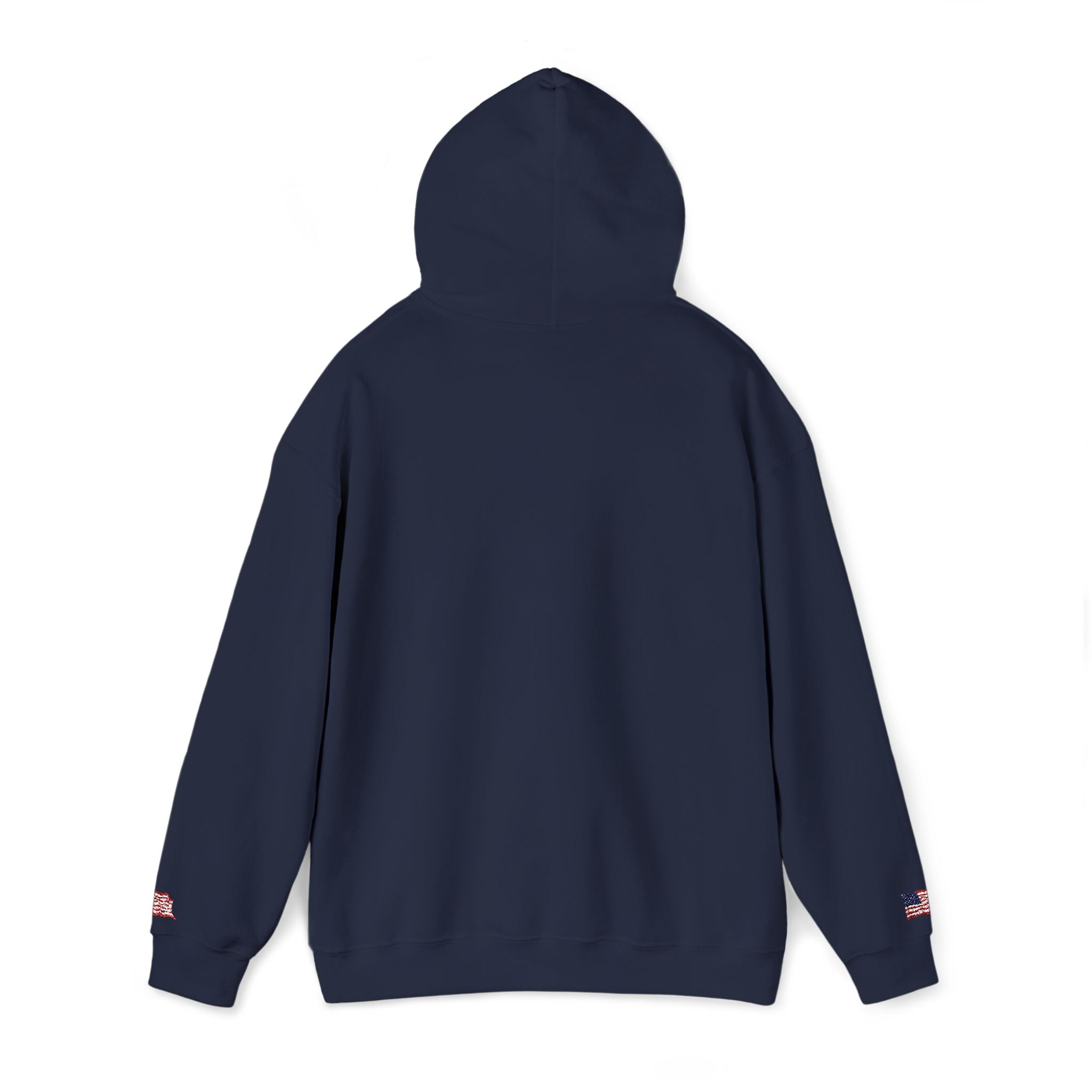 Embroidered Gold Crown 'M' Hoodie — Regal Monogram Pullover
