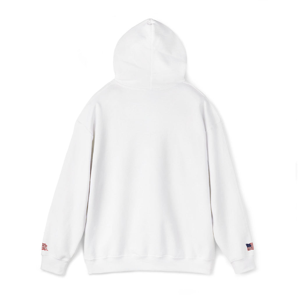 Embroidered Gold Crown 'M' Hoodie — Regal Monogram Pullover
