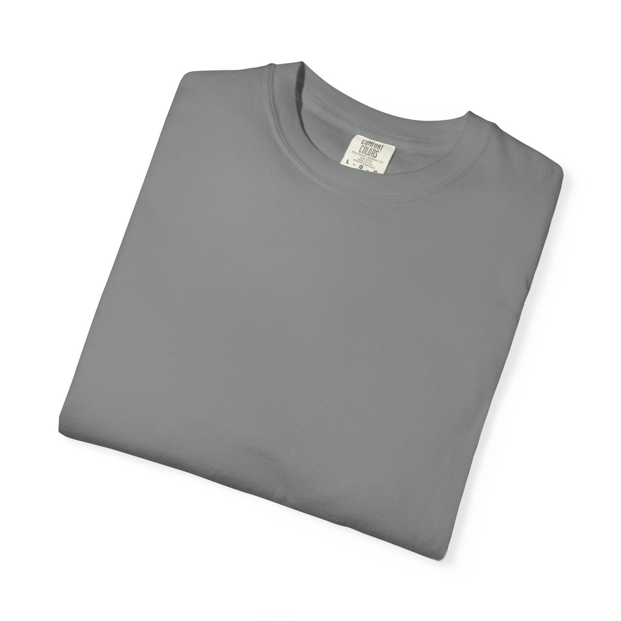 King Graphic T-Shirt — Crown 'King' Back Print, Chest Monogram Tee