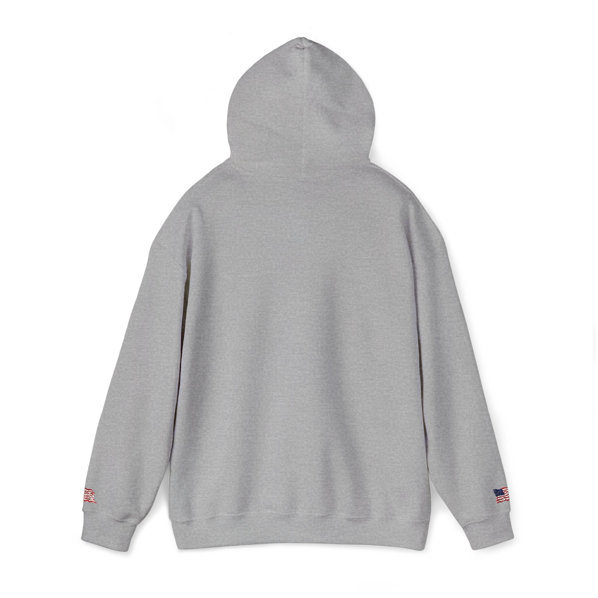 Embroidered Gold Crown 'M' Hoodie — Regal Monogram Pullover