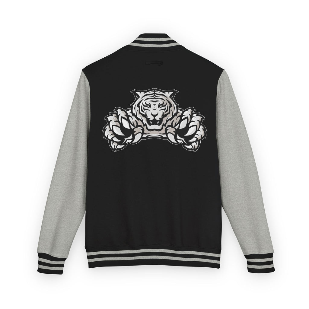Pink Tiger Letterman Jacket — Varsity Bomber with King M Crest