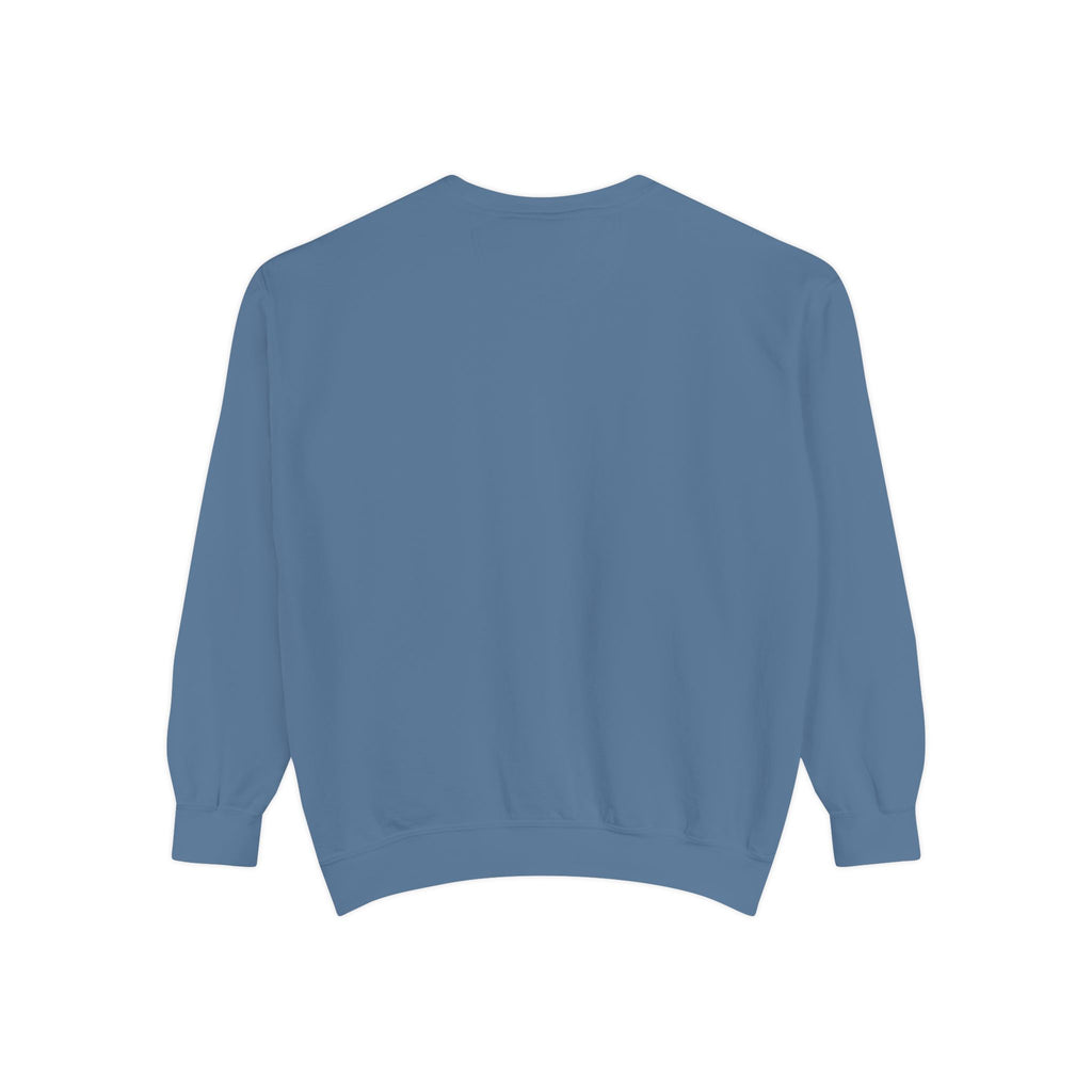 Embroidered Gold Crown 'M' Sweatshirt — Monogram Crewneck