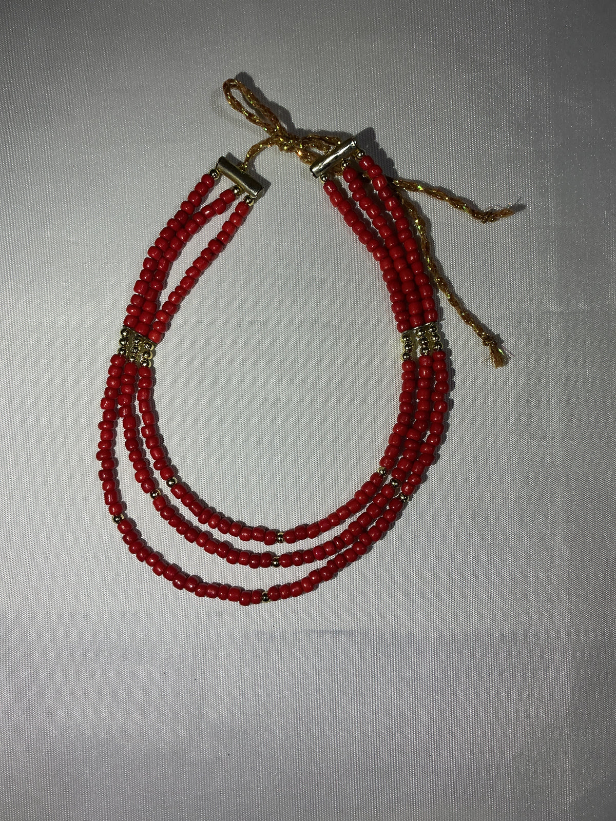 Collares artesanales de cuentas de vidrio